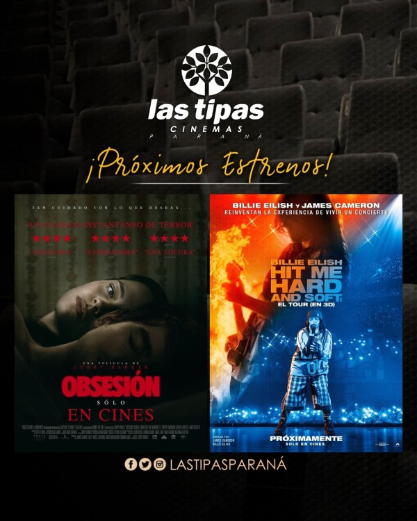 Cartelera Las Tipas Cinema